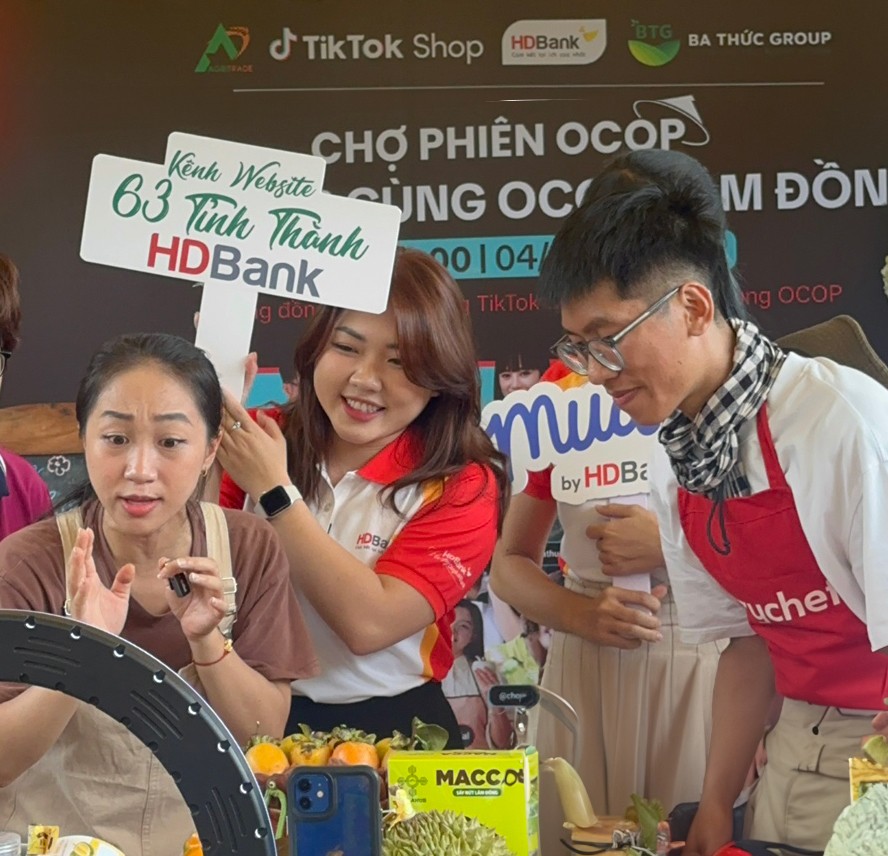 HDBank cùng Agritrade thúc đẩy tiêu thụ nông sản Việt trên nền tảng số