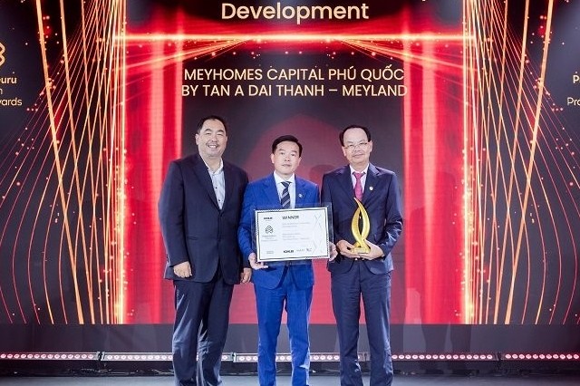 Meyhomes Capitial Phú Quốc nhận giải thưởng khu đô thị ven biển xuất sắc nhất 2023