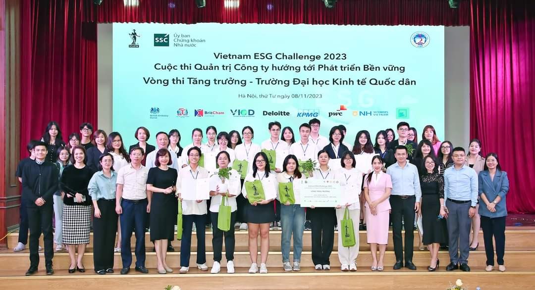 Chung kết cuộc thi “Quản trị công ty hướng tới phát triển bền vững - ESG Challenge 2023” sẽ diễn ra vào đầu tháng 12