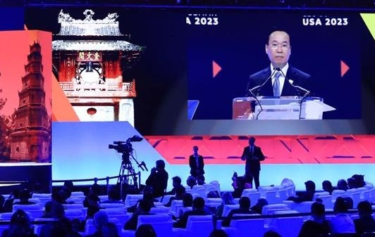 chu tich nuoc vo van thuong phat bieu tai hoi nghi thuong dinh doanh nghiep apec 2023