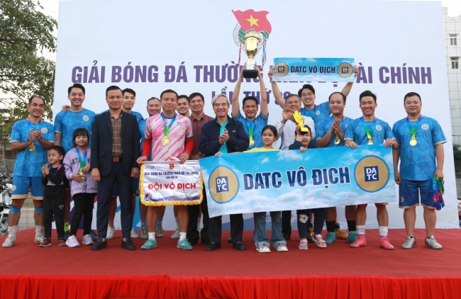 Bế mạc Giải bóng đá thường niên Đoàn Thanh niên Bộ Tài chính lần thứ 30