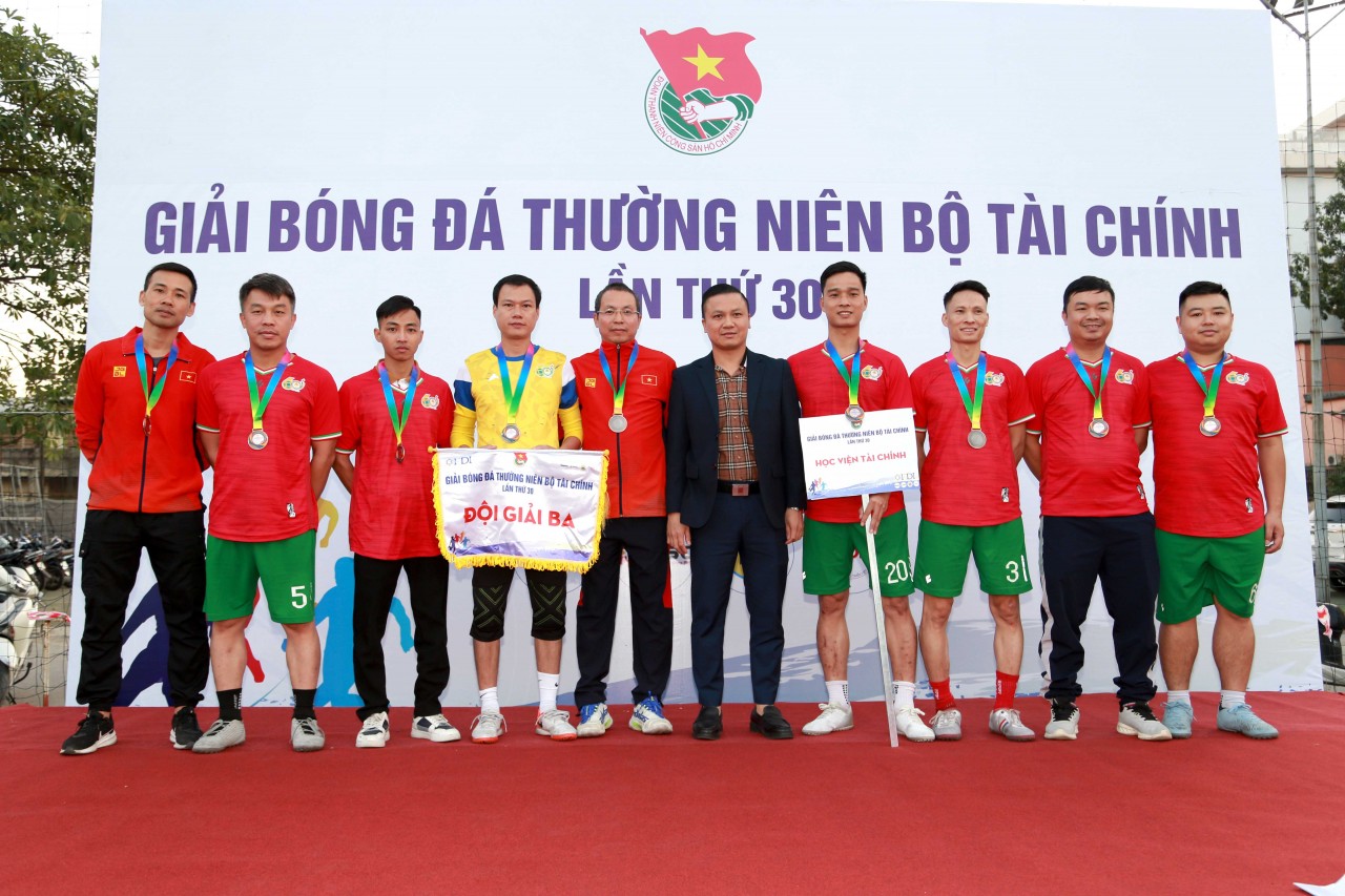 Bế mạc Giải bóng đá thường niên Đoàn Thanh niên Bộ Tài chính lần thứ 30 Bế mạc Giải bóng đá thường niên Đoàn Thanh niên Bộ Tài chính lần thứ 30
