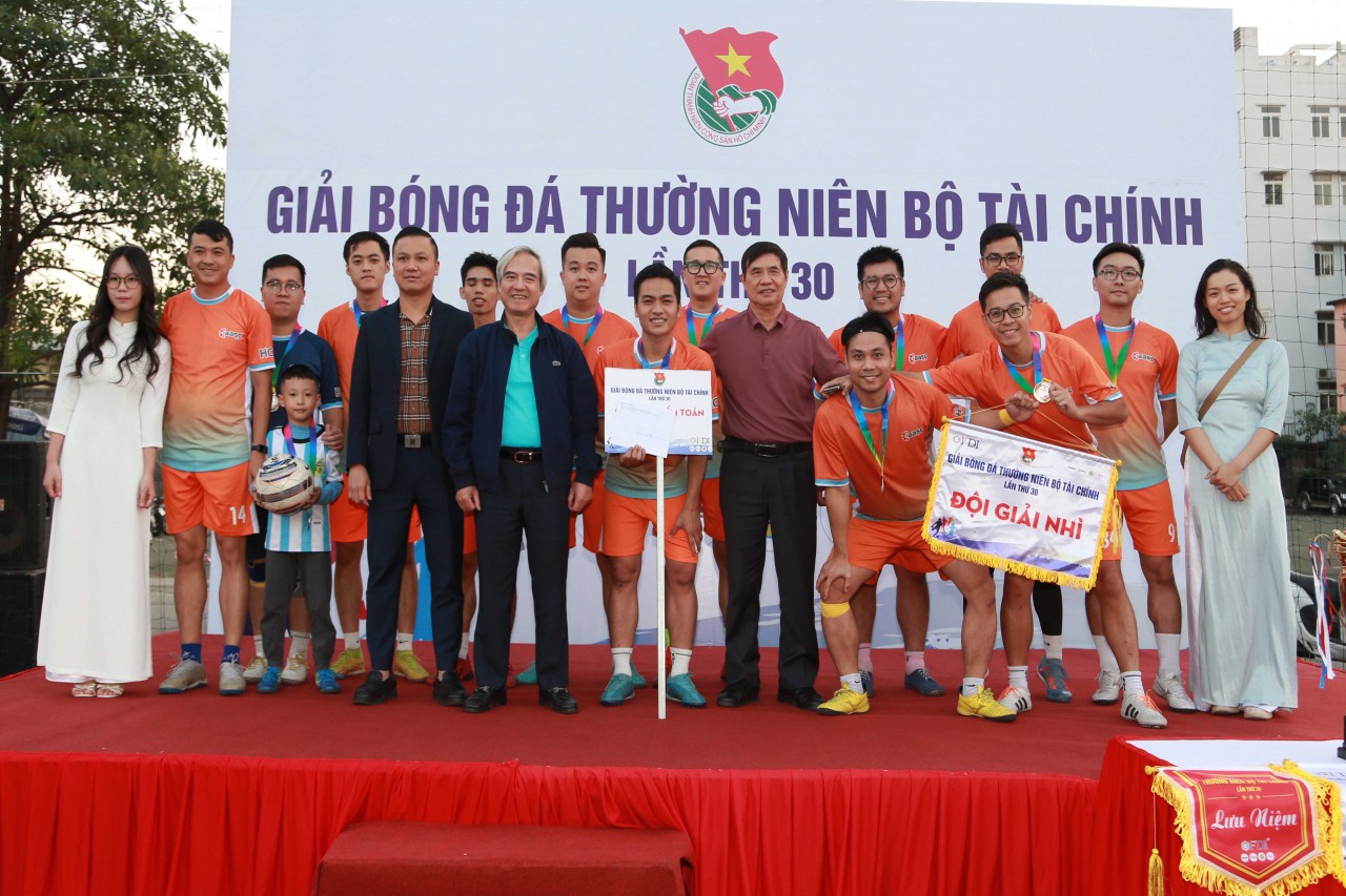 Bế mạc Giải bóng đá thường niên Đoàn Thanh niên Bộ Tài chính lần thứ 30 Bế mạc Giải bóng đá thường niên Đoàn Thanh niên Bộ Tài chính lần thứ 30