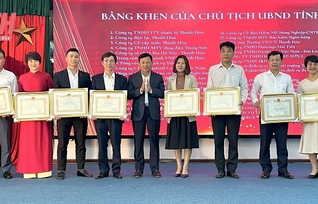 Thanh Hóa: Tuyên dương 97 doanh nghiệp, cá nhân thực hiện tốt pháp luật thuế