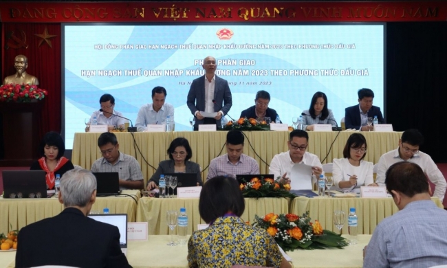 Bộ Công thương phân giao, đấu giá hạn ngạch thuế quan nhập khẩu 119.000 tấn đường