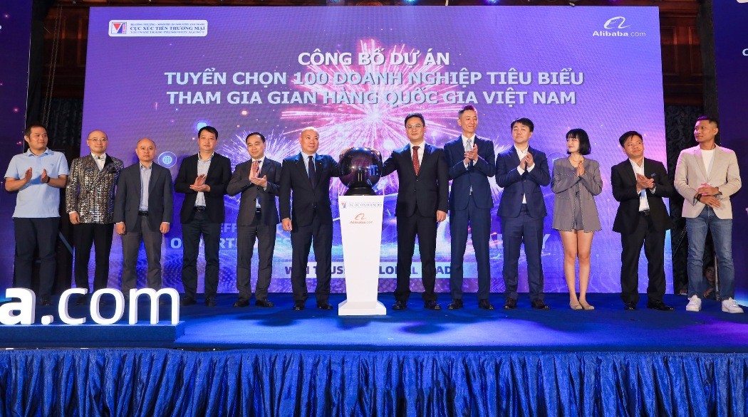 Khởi động chương trình tuyển chọn 100 doanh nghiệp tiêu biểu tham gia Gian hàng quốc gia Việt Nam Khởi động chương trình tuyển chọn 100 doanh nghiệp tiêu biểu tham gia Gian hàng quốc gia Việt Nam