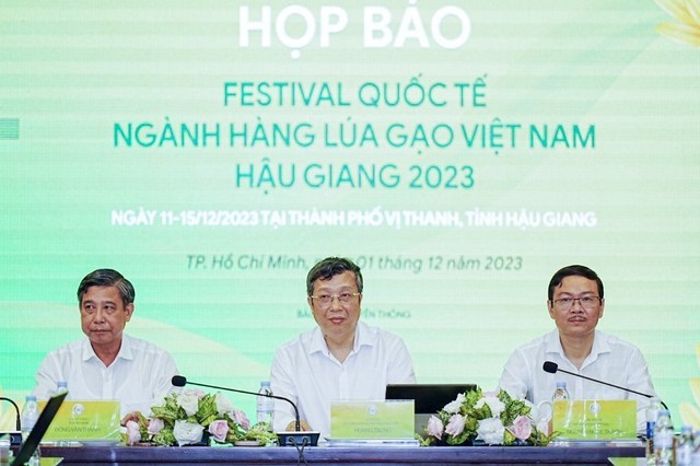 Festival lúa gạo Việt Nam lần đầu tiên được nâng tầm là festival quốc tế