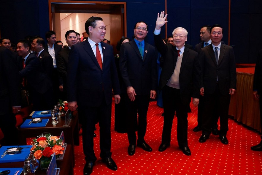 Lãnh đạo Đảng, Nhà nước dự phiên trọng thể Đại hội XIII Công đoàn Việt Nam nhiệm kỳ 2023-2028