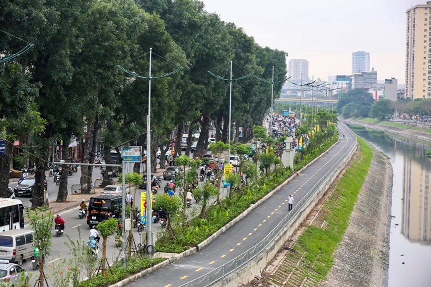 Hà Nội đề xuất dành 10 tỷ đồng để đầu tư cho 2 tuyến đường dành riêng cho xe đạp