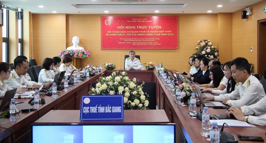 Cục Thuế Bắc Giang đối thoại, giải đáp 250 câu hỏi cho người nộp thuế