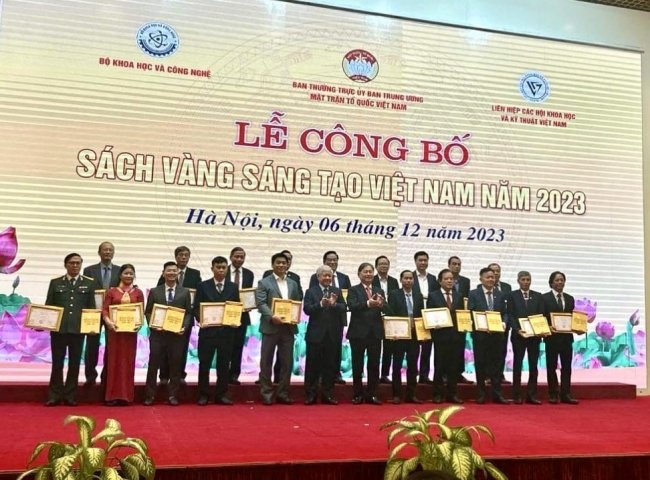 79 công trình khoa học được vinh danh trong Sách vàng Sáng tạo Việt Nam năm 2023