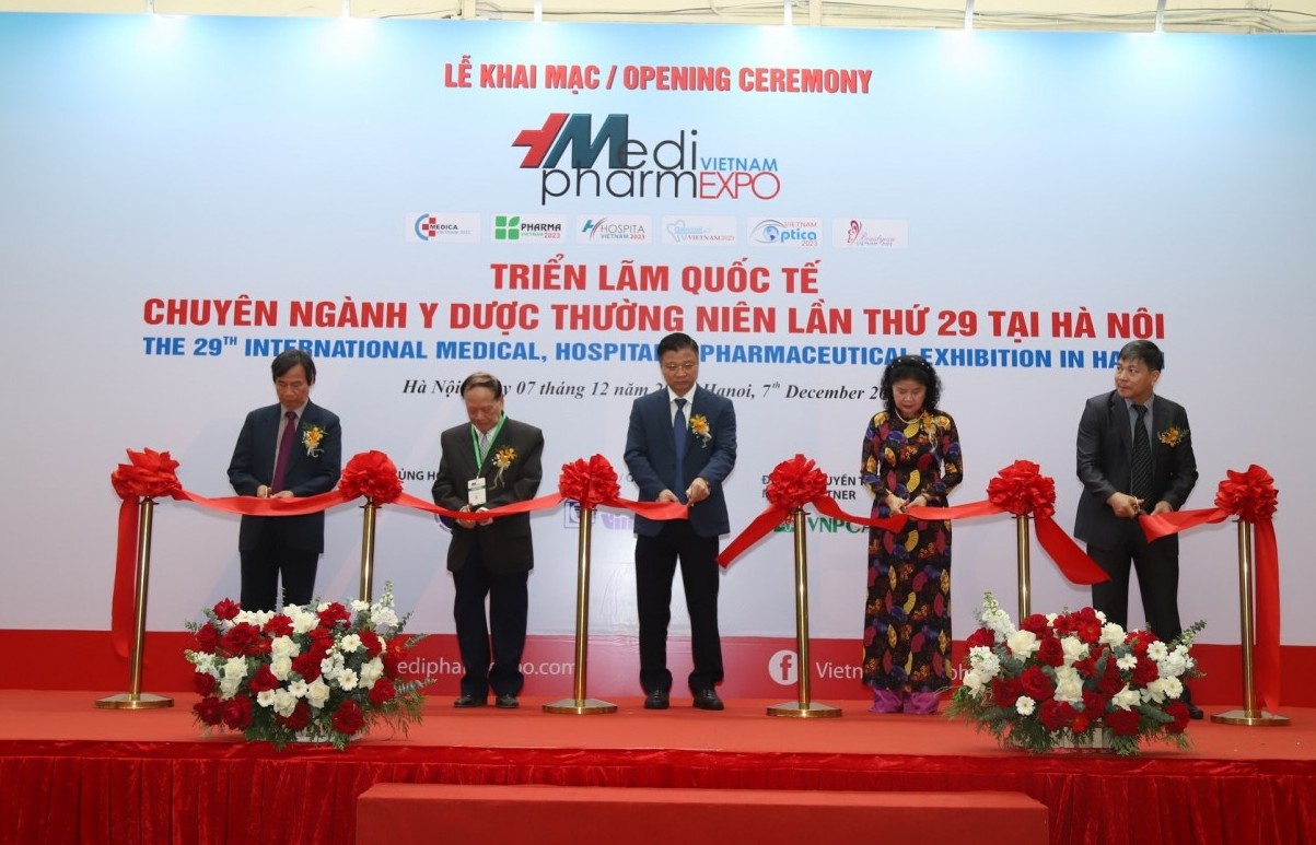 Khai mạc Triển lãm quốc tế chuyên ngành y dược Vietnam Medipharm Expo 2023