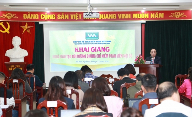 VAA tổ chức khóa đào tạo chứng chỉ kiểm toán viên nội bộ - cấp độ thực hành