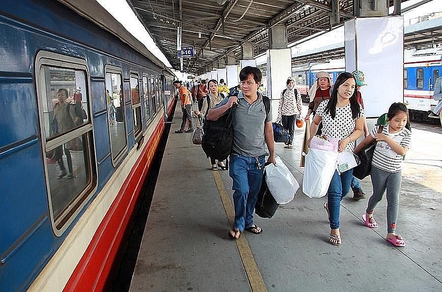 Đường sắt Hà Nội tăng cường chạy tàu dịp Tết Dương lịch 2024