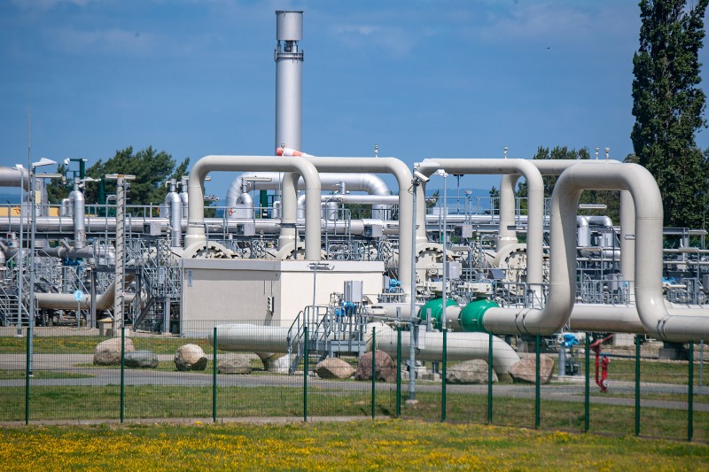 Trạm tiếp nhận khí đốt thuộc đường ống Nord Stream ở Mecklenburg, Đức