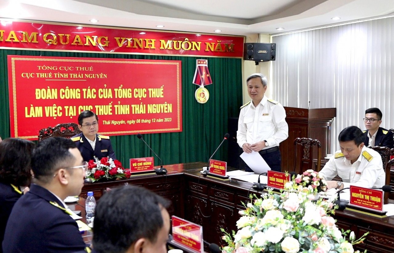 Cục Thuế Thái Nguyên nỗ lực hoàn thành cao nhất nhiệm vụ thu ngân sách