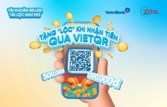 loc da ve tay cac khach hang nhan tien qua vietqr vietinbank