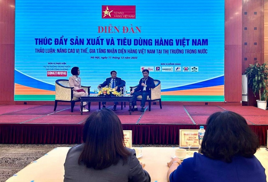 Thúc đẩy sản xuất, tiêu dùng hàng Việt Nam