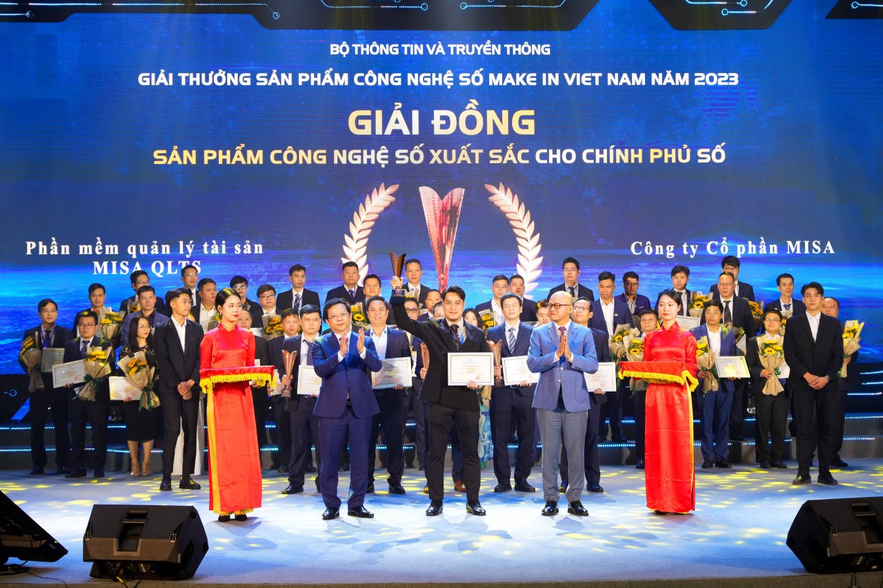 Hai sản phẩm số của MISA được vinh danh tại Make in Vietnam 2023