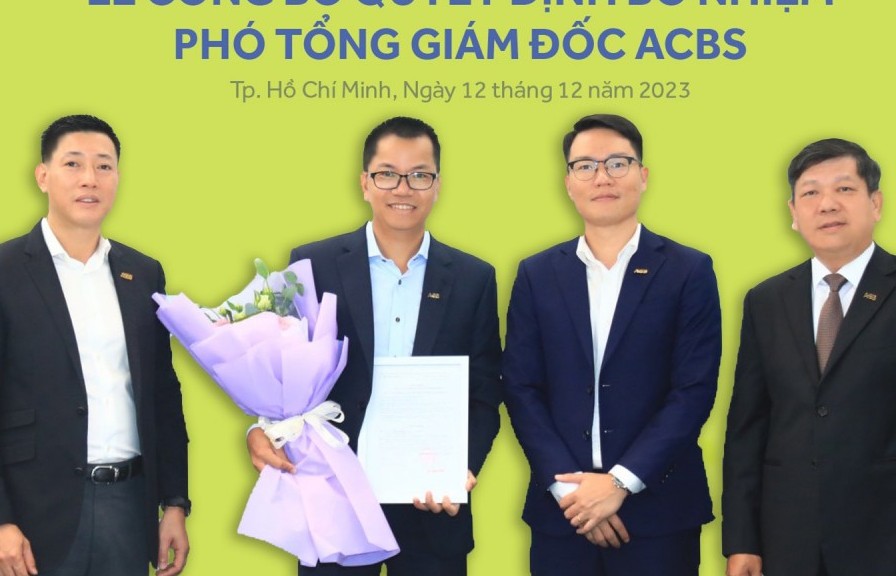 ACBS có tân phó tổng giám đốc