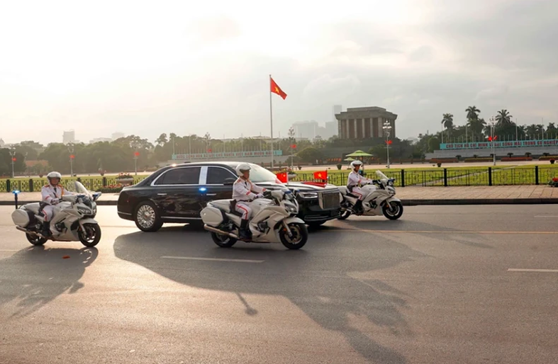 Lễ đón Tổng Bí thư, Chủ tịch Trung Quốc Tập Cận Bình thăm cấp Nhà nước tới Việt Nam