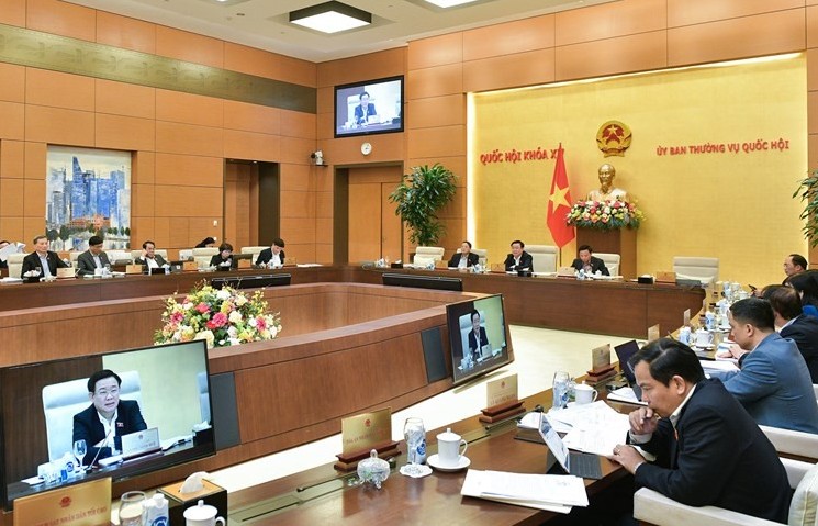 Ủy ban Thường vụ Quốc hội tiến hành phiên họp thứ 28