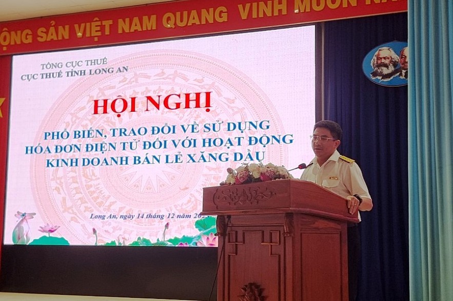 Long An: Thúc đẩy doanh nghiệp xăng dầu thực hiện quy định xuất hóa đơn sau mỗi lần bán