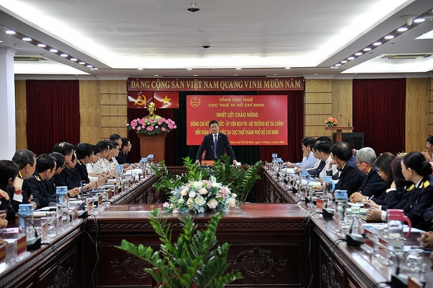 Bộ trưởng Hồ Đức Phớc: Cục Thuế TP. Hồ Chí Minh cần tiếp tục đổi mới, sáng tạo để hoàn thành tốt nhiệm vụ