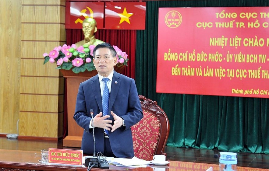 Bộ trưởng Hồ Đức Phớc: Cục Thuế TP. Hồ Chí Minh đổi mới, sáng tạo hoàn thành tốt nhiệm vụ