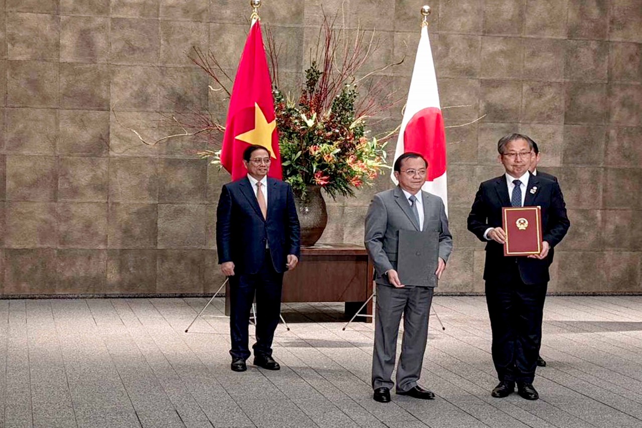 Việt Nam - Nhật Bản ký khoản vay cho dự án Bến Thành – Suối Tiên