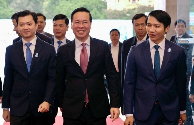 chu tich nuoc vo van thuong du dai hoi dai bieu toan quoc hoi sinh vien viet nam lan thu xi