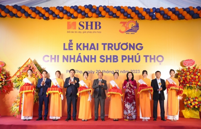 SHB mở mới liên tiếp 2 chi nhánh, thâm nhập sâu rộng thị trường tài chính Đông Bắc Bộ