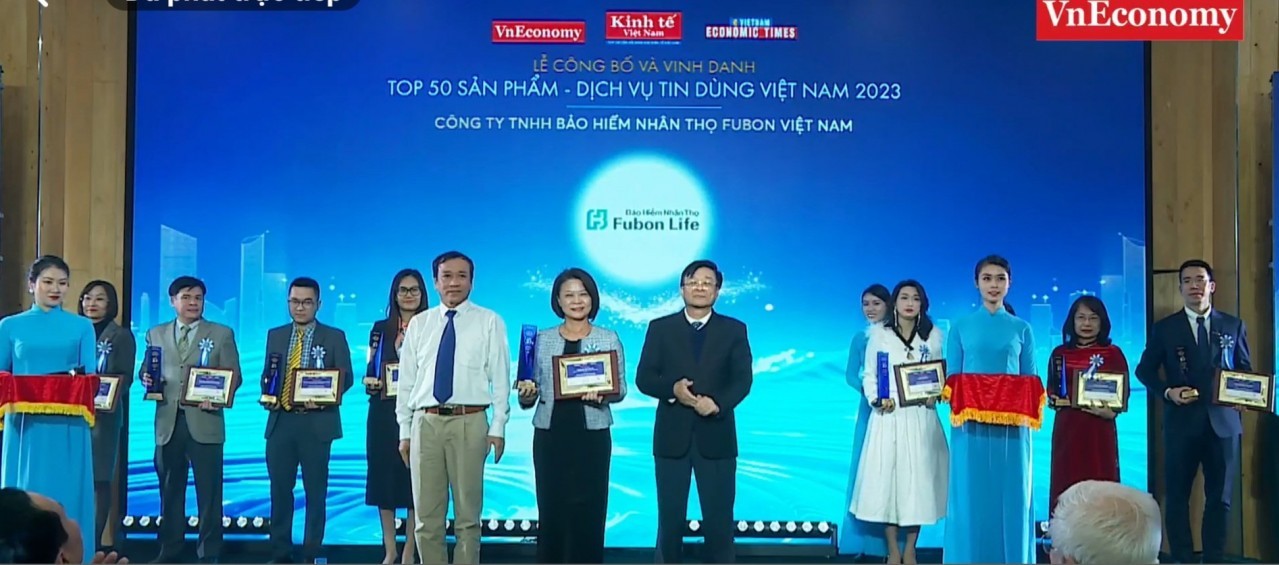 Fubon Life Việt Nam vinh dự nhận giải thưởng “Tin & Dùng 2023”