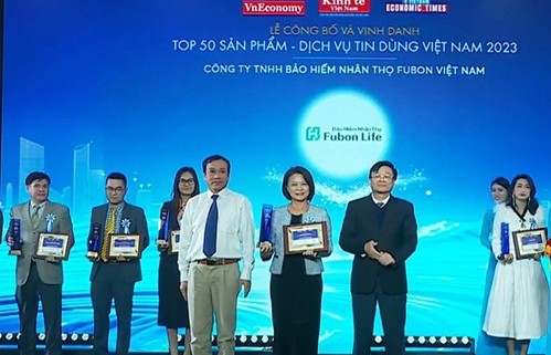 Fubon Life Việt Nam vinh dự nhận giải thưởng “Tin & Dùng 2023”