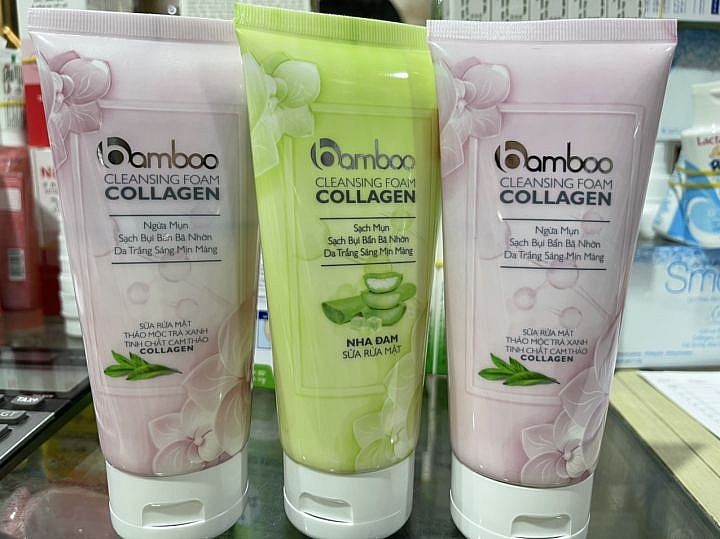 Thu hồi lô mỹ phẩm Bamboo Clearsing Foam Collagen không đạt chất lượng