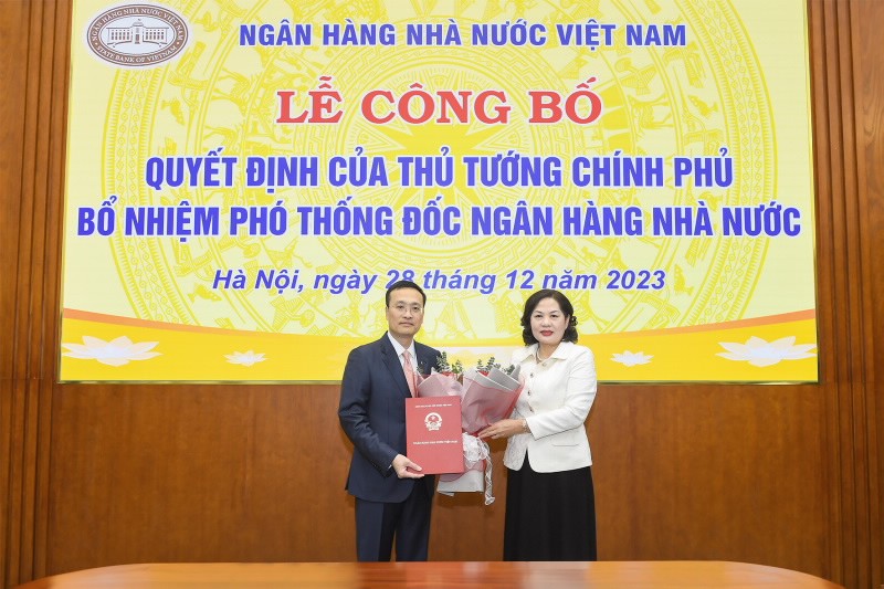 Chủ tịch Hội đồng quản trị Vietcombank được bổ nhiệm Phó Thống đốc Ngân hàng Nhà nước từ tháng 1/2024