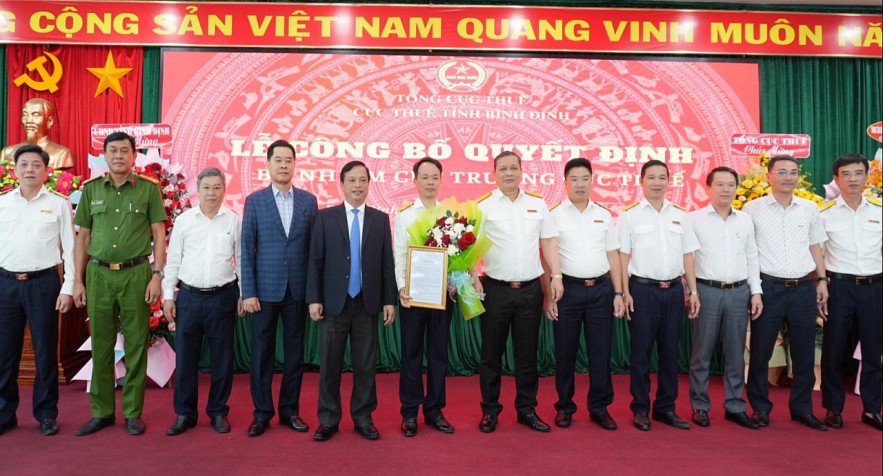 Ông Nguyễn Anh Tuấn được bổ nhiệm giữ chức Cục trưởng Cục Thuế Bình Định