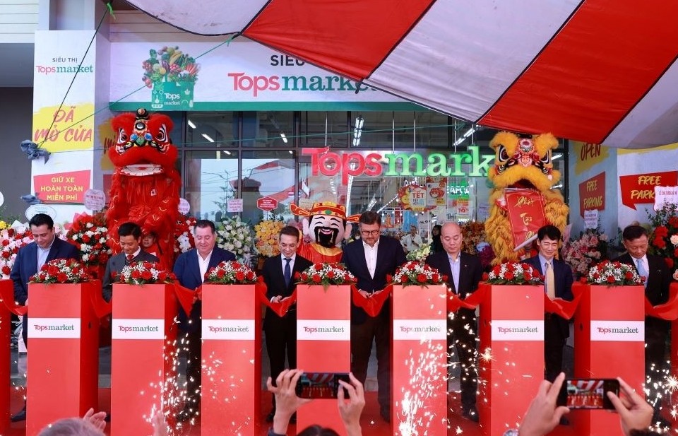 Khai trương siêu thị Tops Market phiên bản mới tại Hà Nội