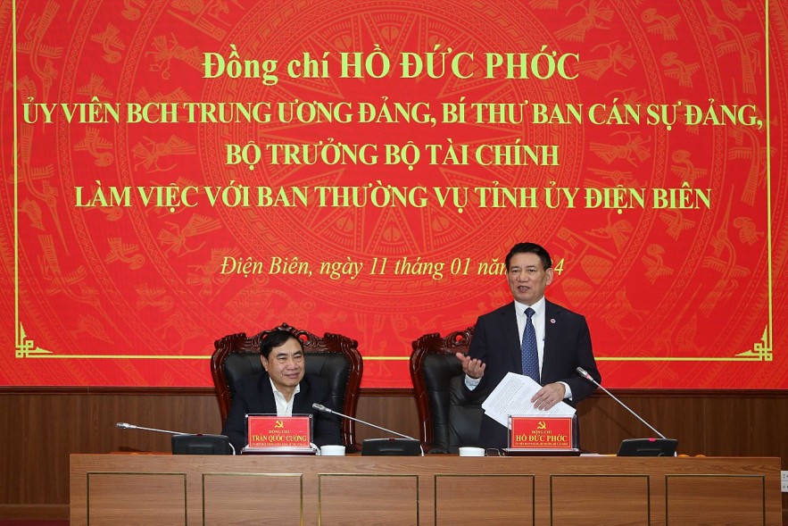 Bộ trưởng Hồ Đức Phớc: Điện Biên muốn phát triển cần đột phá vào lĩnh vực công nghiệp, du lịch, dịch vụ