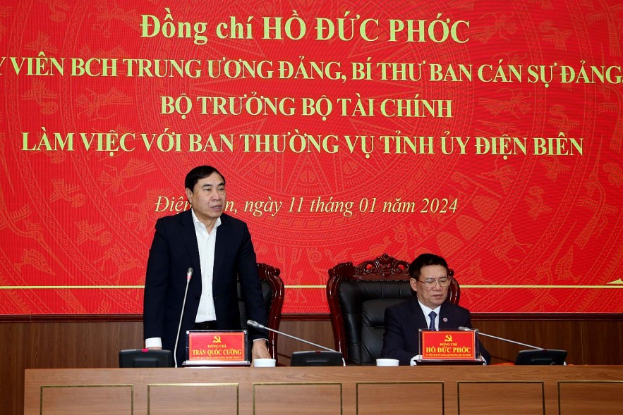 Bộ trưởng Hồ Đức Phớc: Điện Biên muốn phát triển cần đột phá vào lĩnh vực công nghiệp, du lịch, dịch vụ