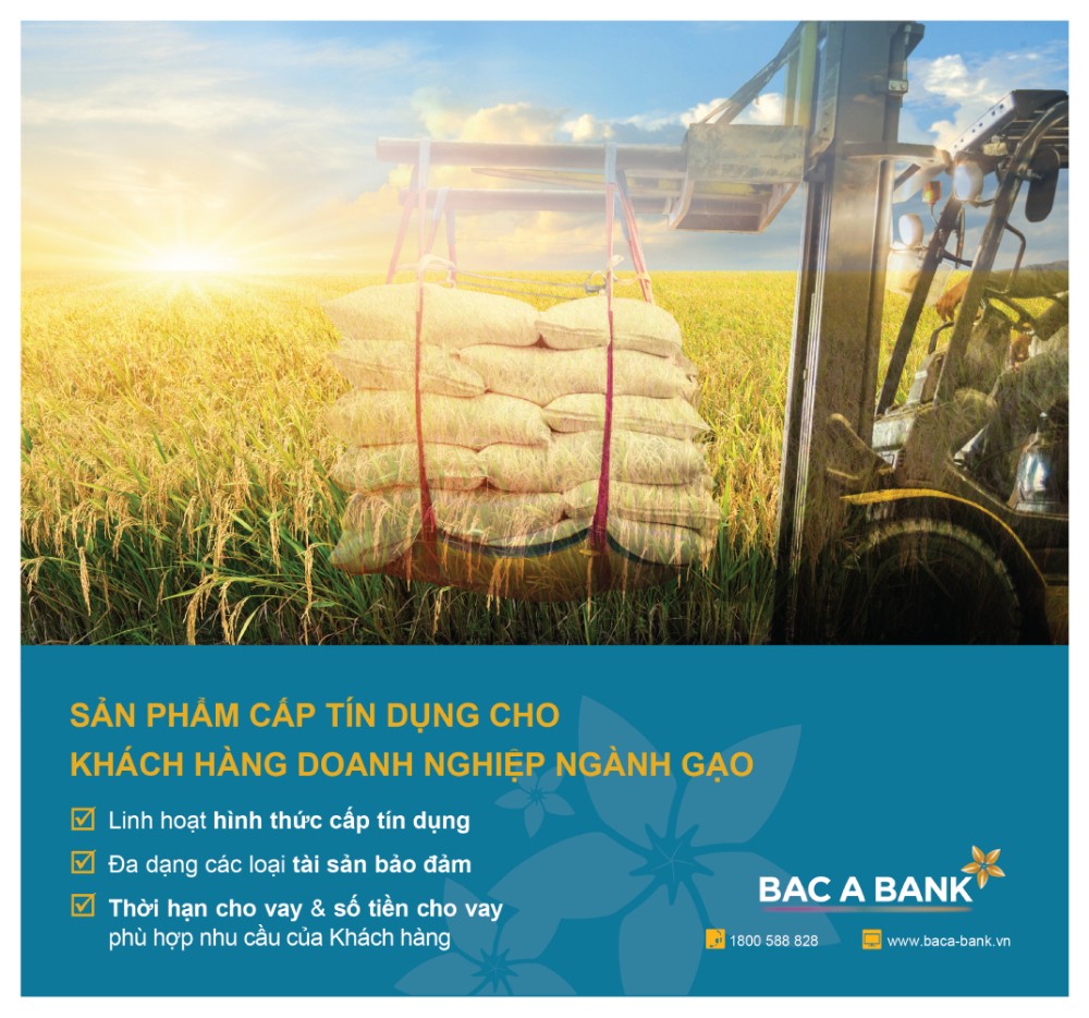 BAC A BANK  tham gia Festival Quốc tế Ngành hàng lúa gạo Việt Nam – Hậu Giang 2023