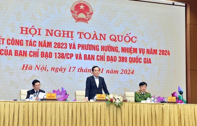 Phó Thủ tướng Trần Lưu Quang: Lực lượng chức năng phải biết giữ mình khi đấu tranh với tội phạm
