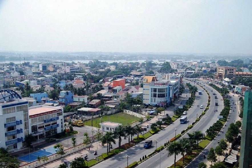 Một góc TP Long Khánh của tỉnh Đồng Nai. Theo quy hoạch chung, thành phố này sẽ  có 15 đơn vị hành chính bao gồm 11 phường và 4 xã. Ảnh Việt Dũng
