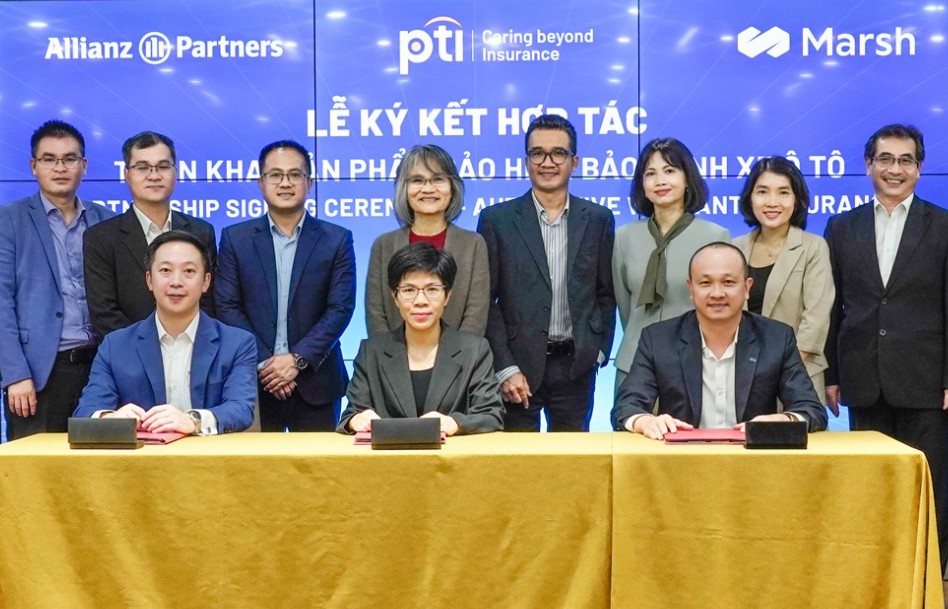 PTI hợp tác với Allianz Partners và Marsh triển khai gói bảo hiểm bảo hành mở rộng xe ô tô tại Việt Nam