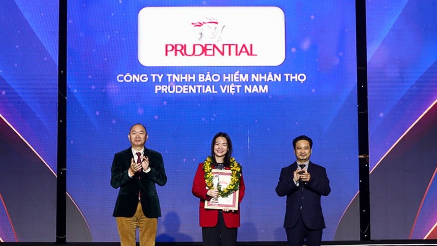 Prudential vinh dự nằm trong Bảng xếp hạng Top 50 Doanh nghiệp xuất sắc Việt Nam 2023