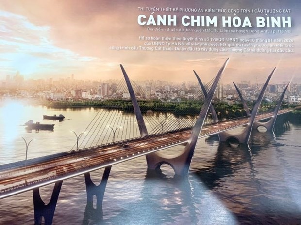 Hanoi plans to start construction of Thuong Cat bridge in October