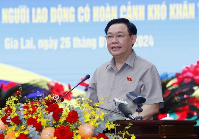 Chủ tịch Quốc hội: Gia Lai chuẩn bị điều kiện tốt nhất phục vụ nhân dân đón Tết