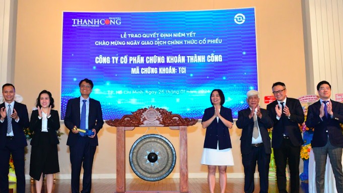 Hơn 100 triệu cổ phiếu của Chứng khoán Thành Công (TCI) được giao dịch trên HOSE
