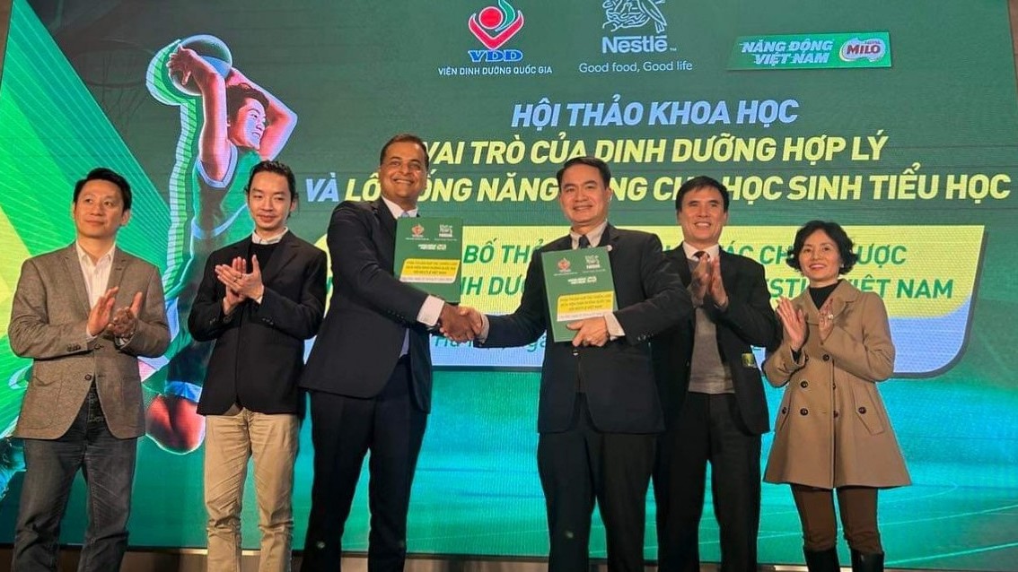 Công bố Thoả thuận hợp tác Chiến lược giữa Viện Dinh dưỡng với Công ty TNHH Nestlé Việt Nam