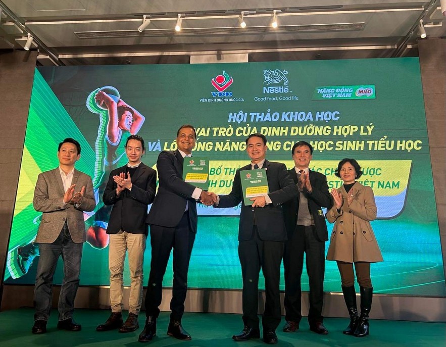 Công bố Thoả thuận hợp tác Chiến lược giữa Viện Dinh dưỡng với Công ty TNHH Nestlé Việt Nam
